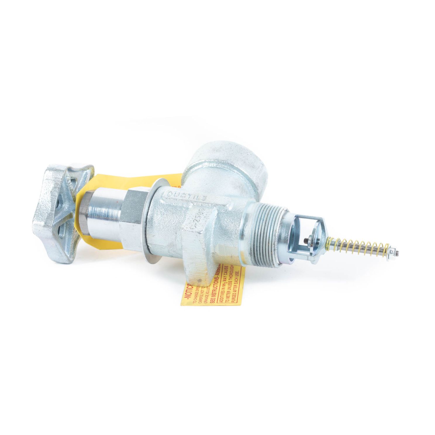 1-1/2" MPT x 1-1/4" FPT NH3 High Flow Liquid Withdrawal Valve A-1507-F