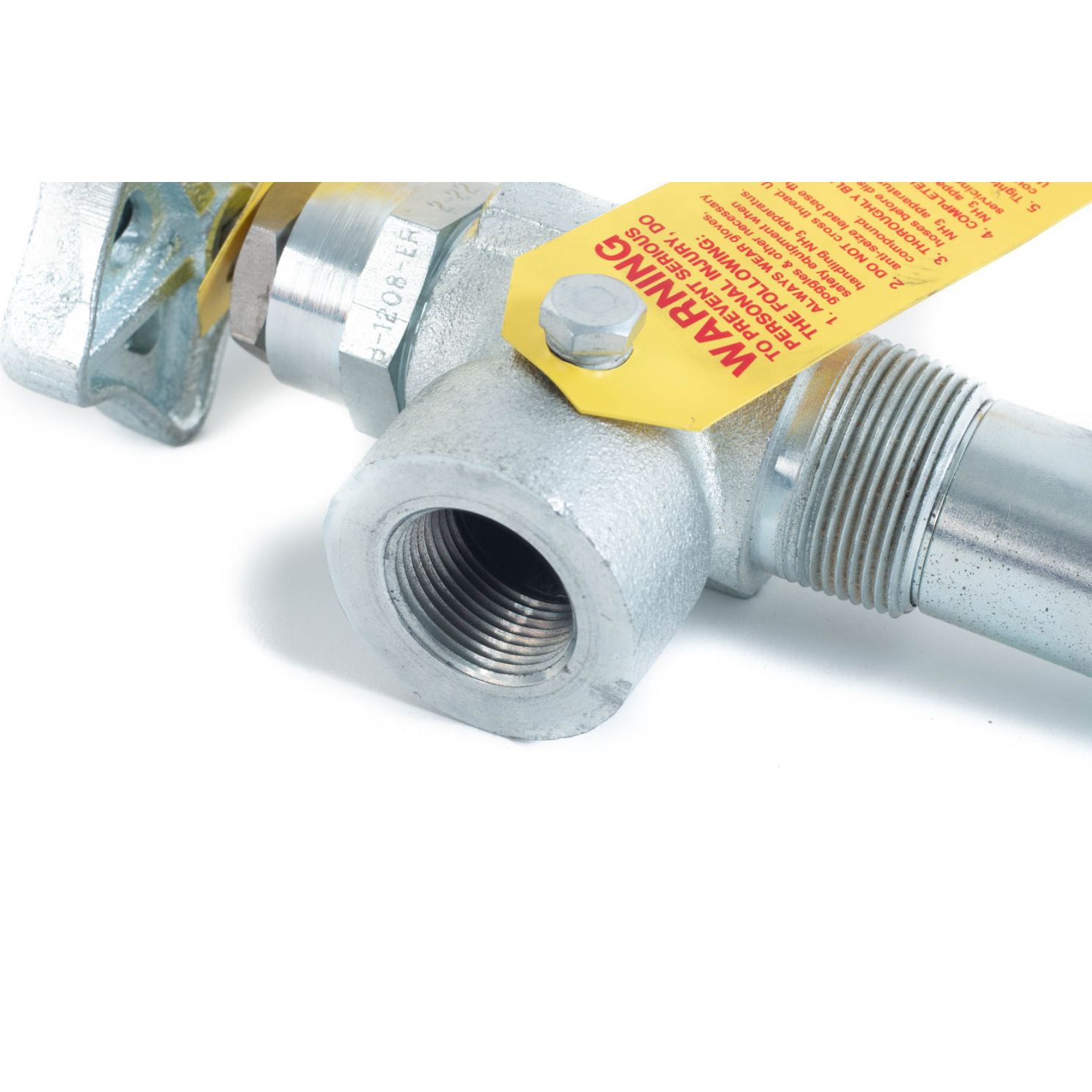 1-1/4" FPT x 1" MPT NH3 Riser Valve B-1208-ER