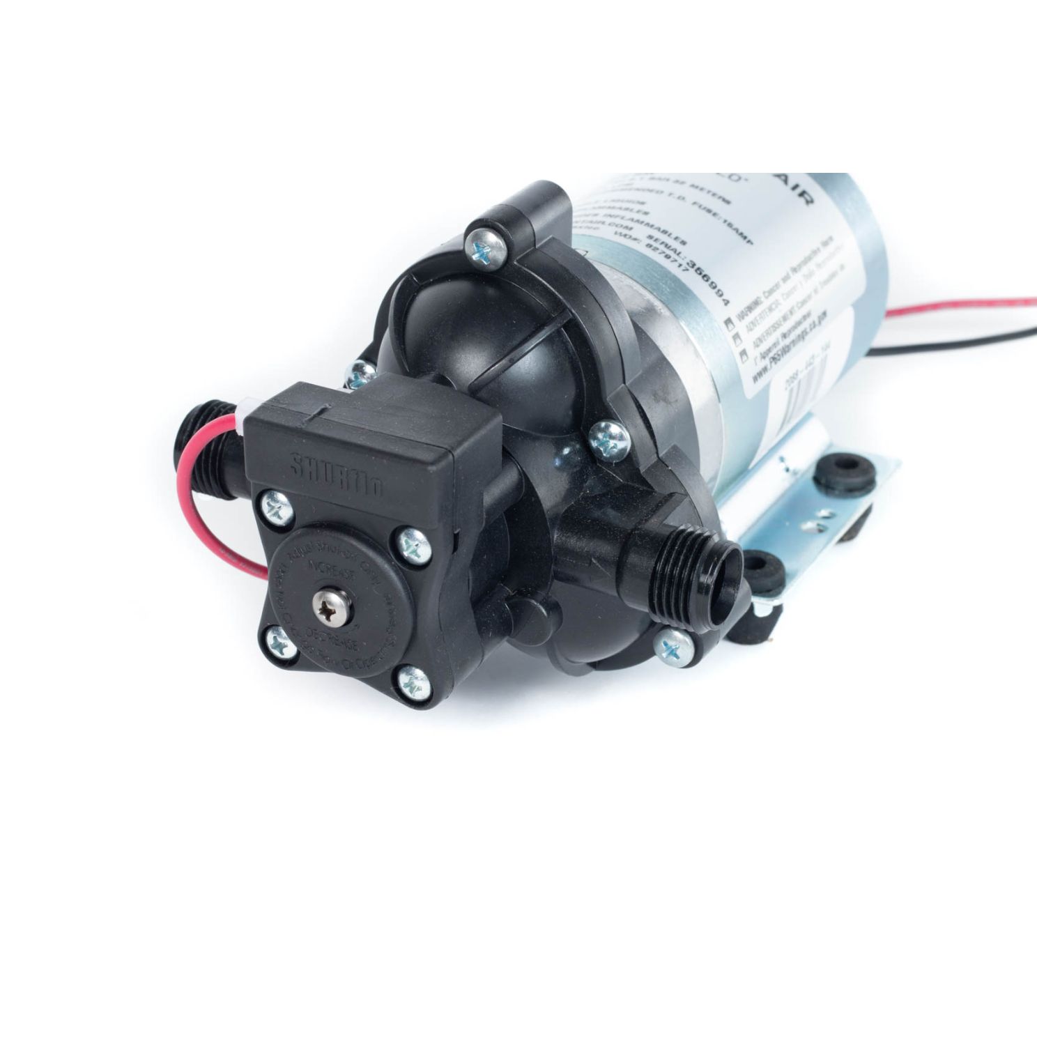 ShurFlo 3.5 GPM Diaphragm 12 Volt Sprayer Demand Pump 2088-443-144