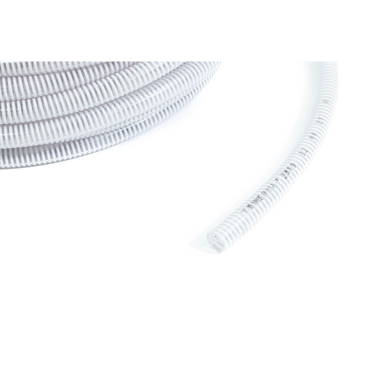 3/4'' x 100' Coil PVC Clear Water Suction Hose