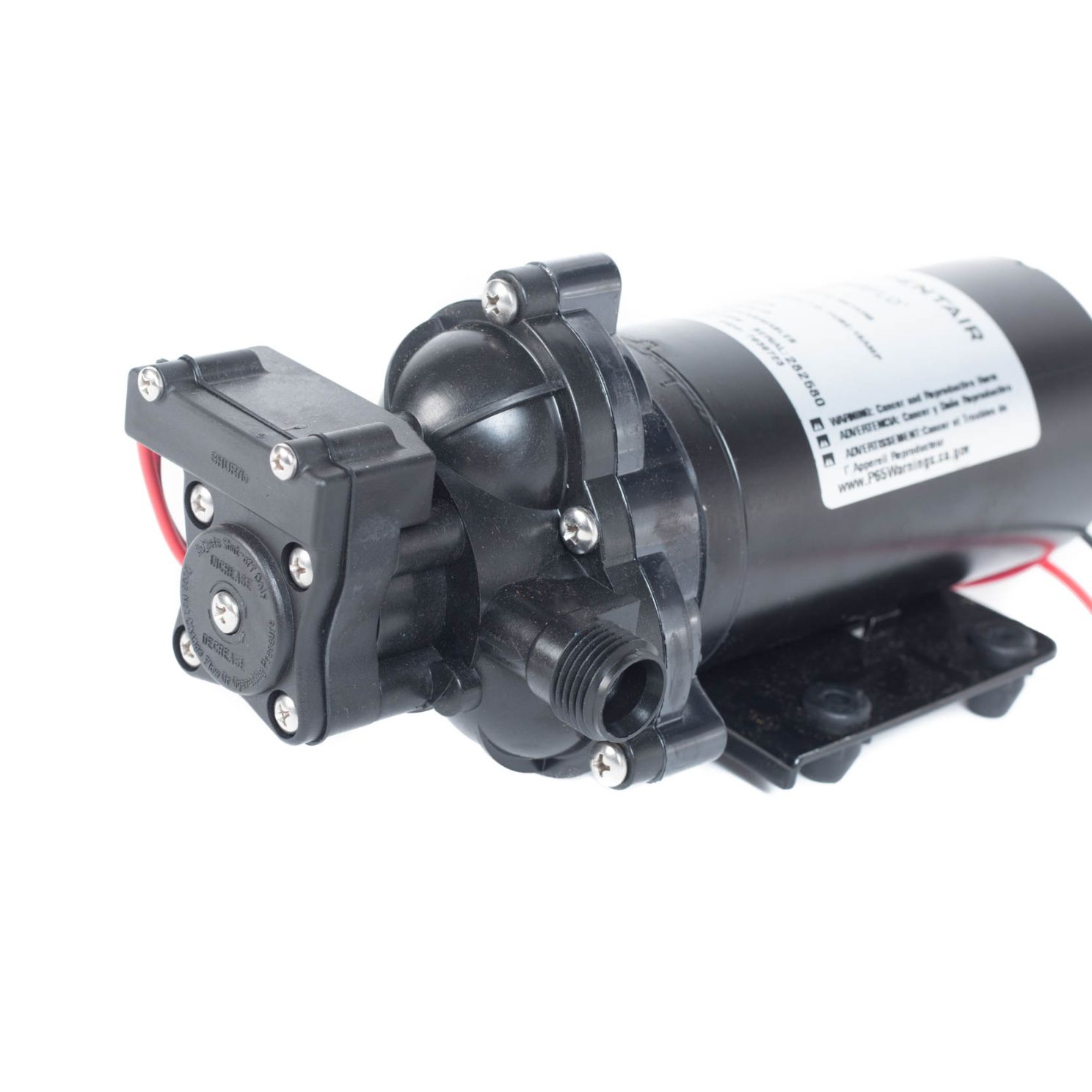 ShurFlo 4.0 GPM Diaphragm 12 Volt UTV Sprayer Pump 2081-513-144