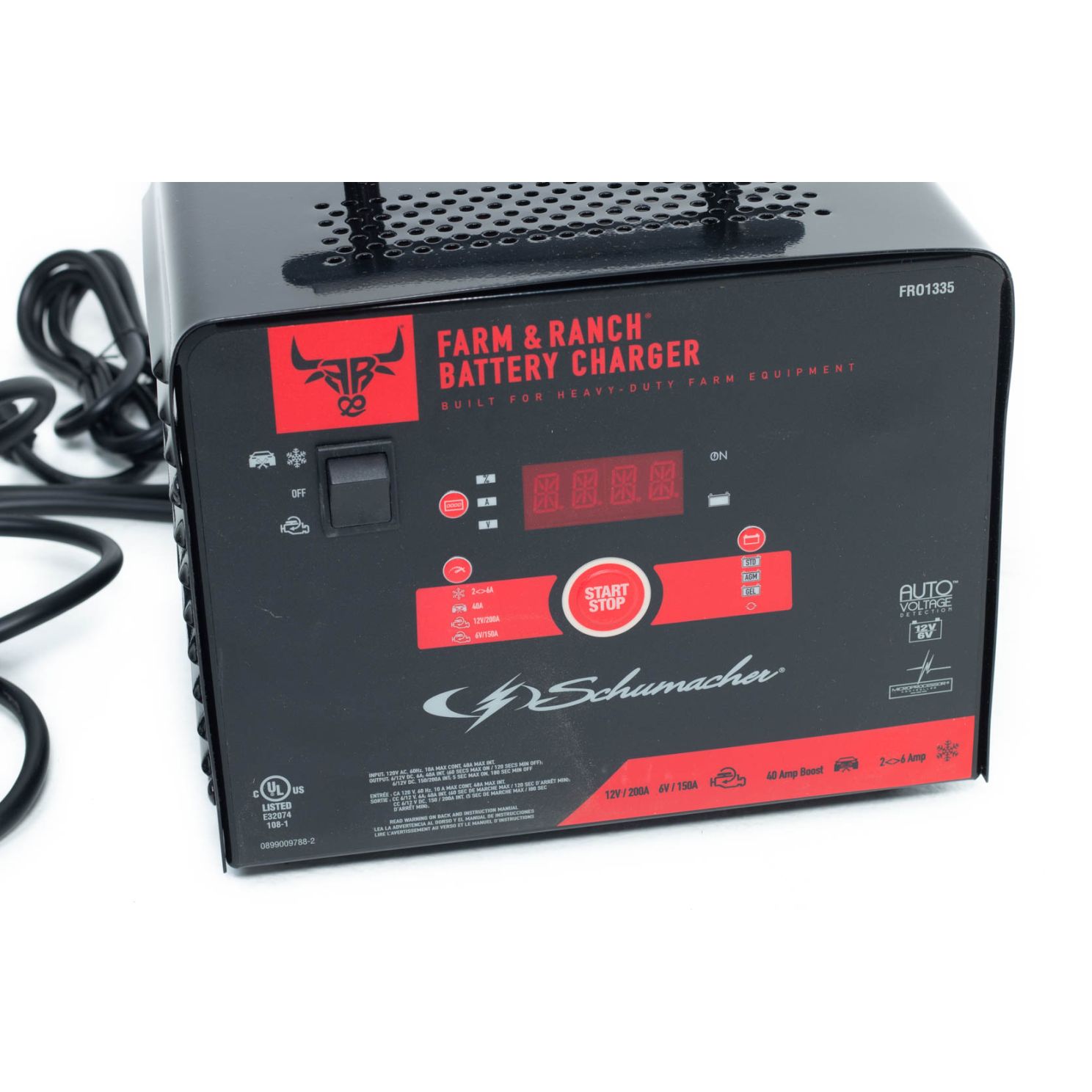 DSR Schumacher ProSeries 6/12V Hand Battery Charger FR01335