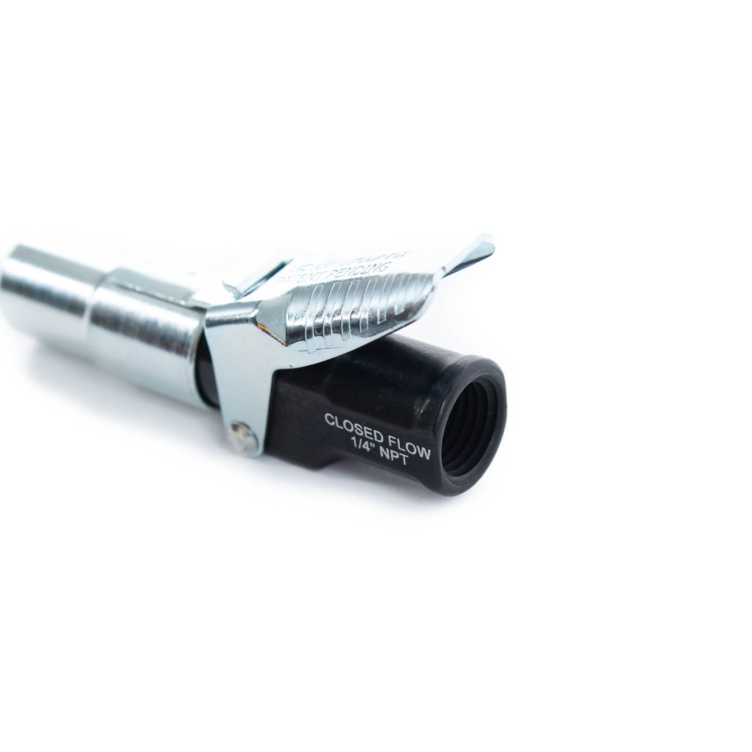Lock N Flate Locking Air Chuck Straight Closed Flow