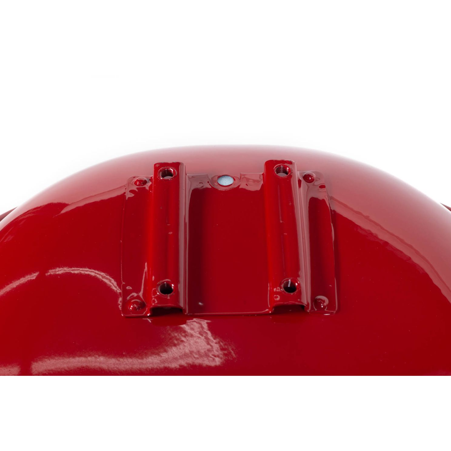 7181 International Red White Vinyl Tractor Seat 