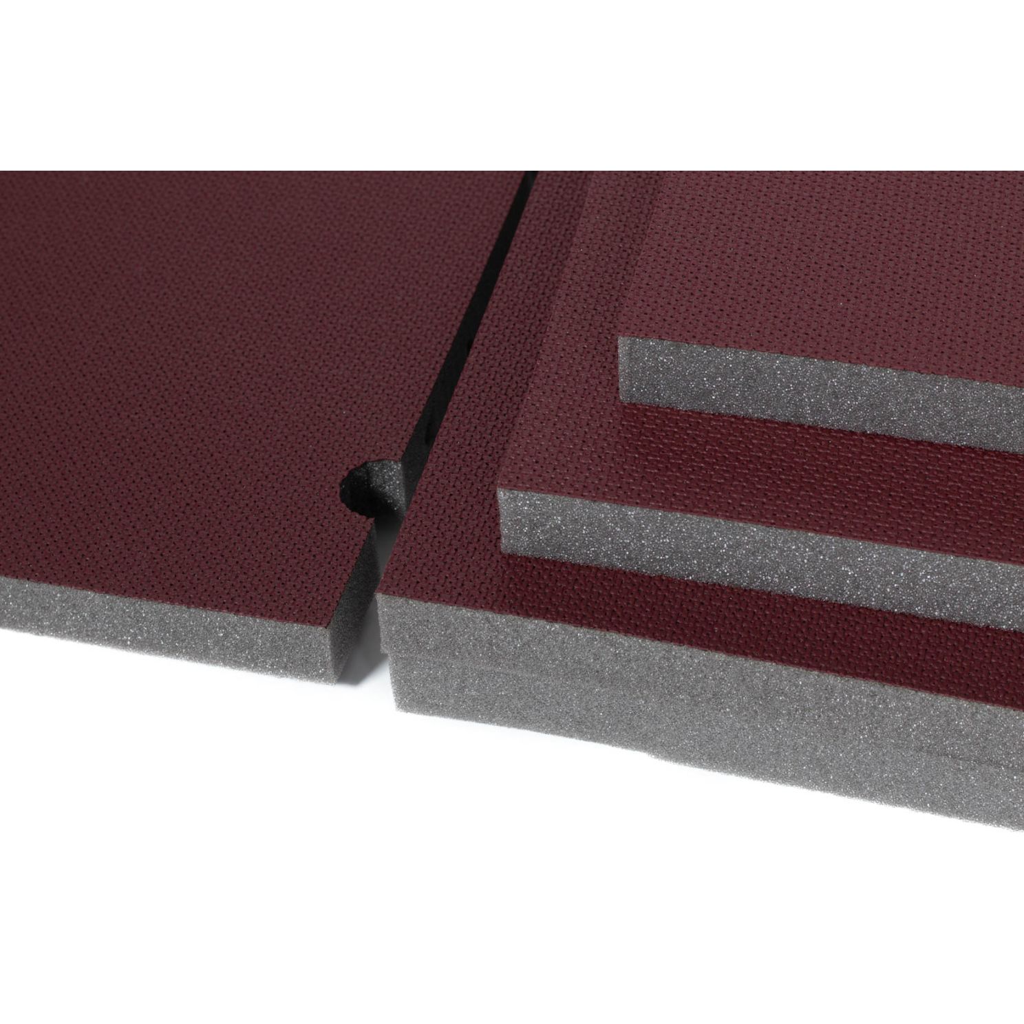 4132 K&M Tractor Burgundy Cab Foam Kit fits International