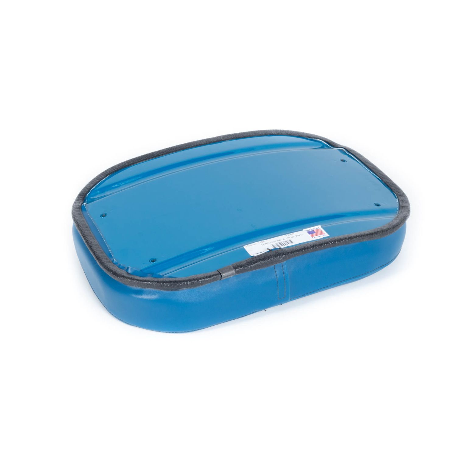 Ford 2 Piece Blue Vinyl Tractor Seat