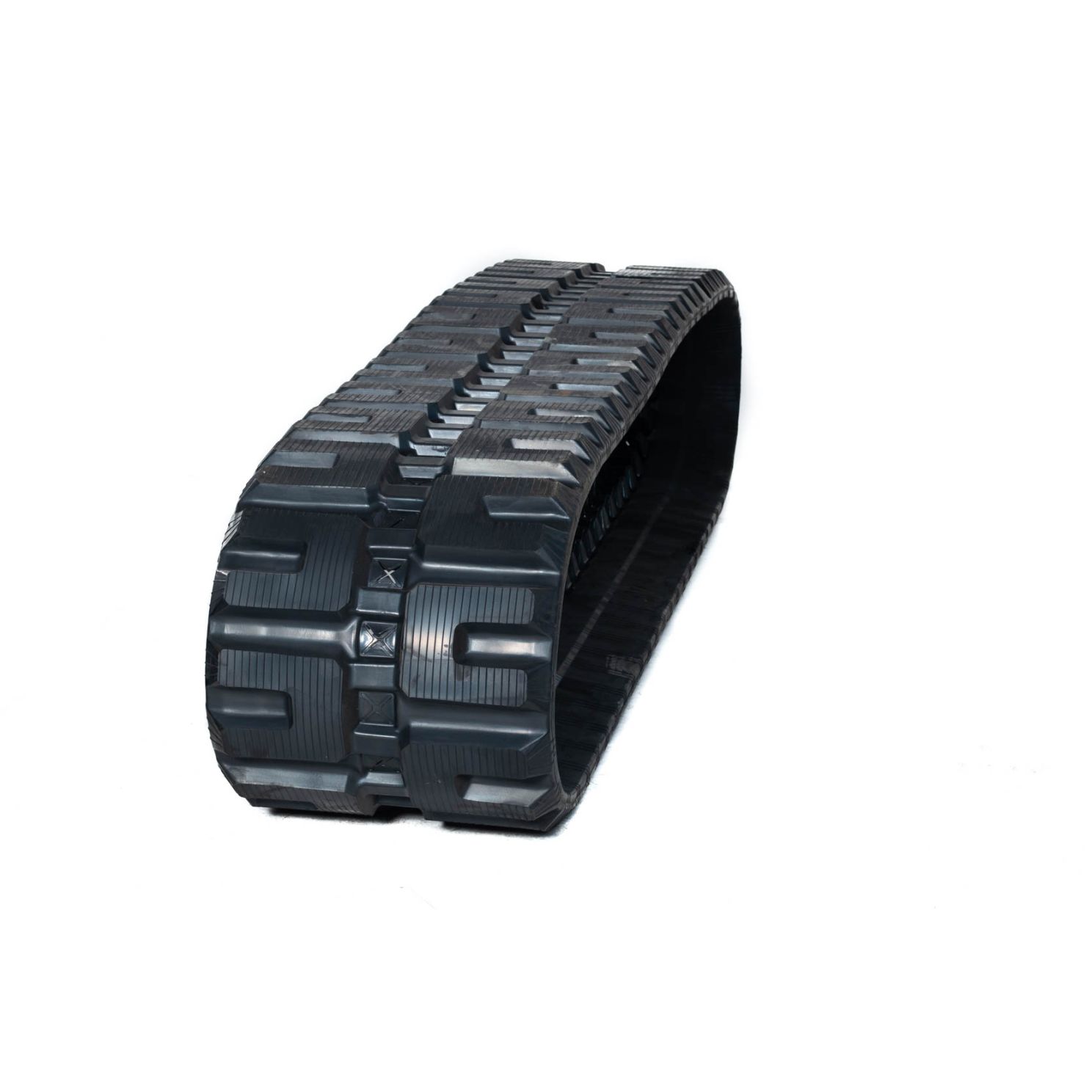 T445525 Skid Steer Rubber 18" Staggered C Block Track fits John Deere 450x86x56