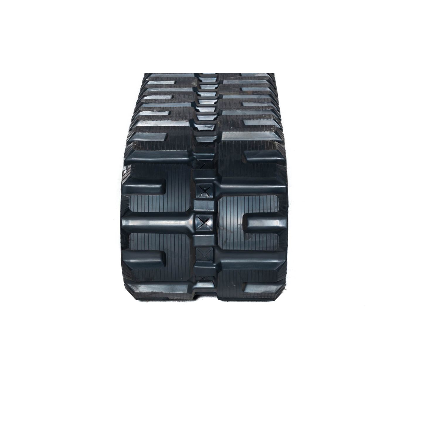 T445525 Skid Steer Rubber 18" Staggered C Block Track fits John Deere 450x86x56