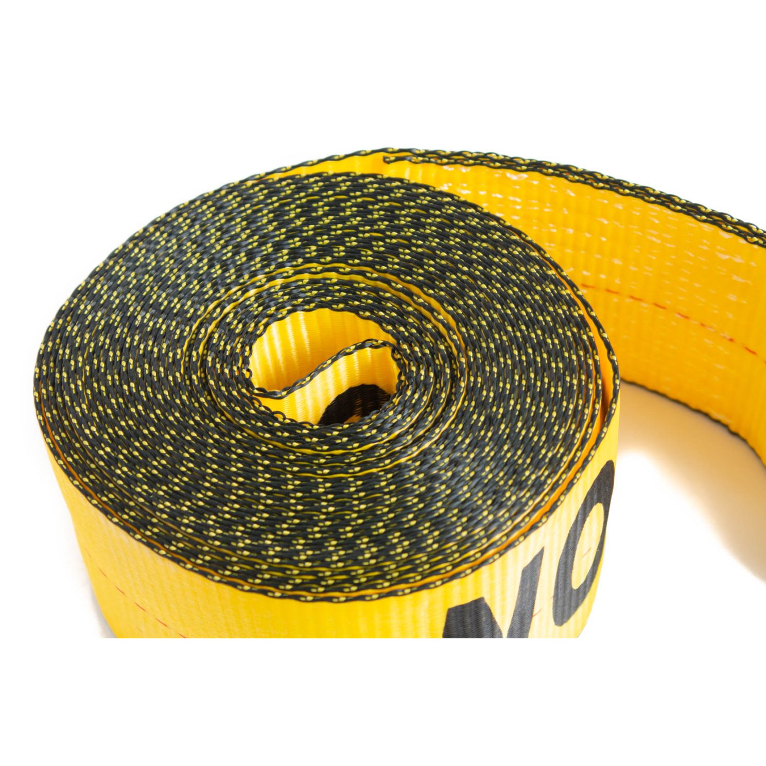 Erickson Yellow 4" x 30' Winch Strap with Flat Hook 58800