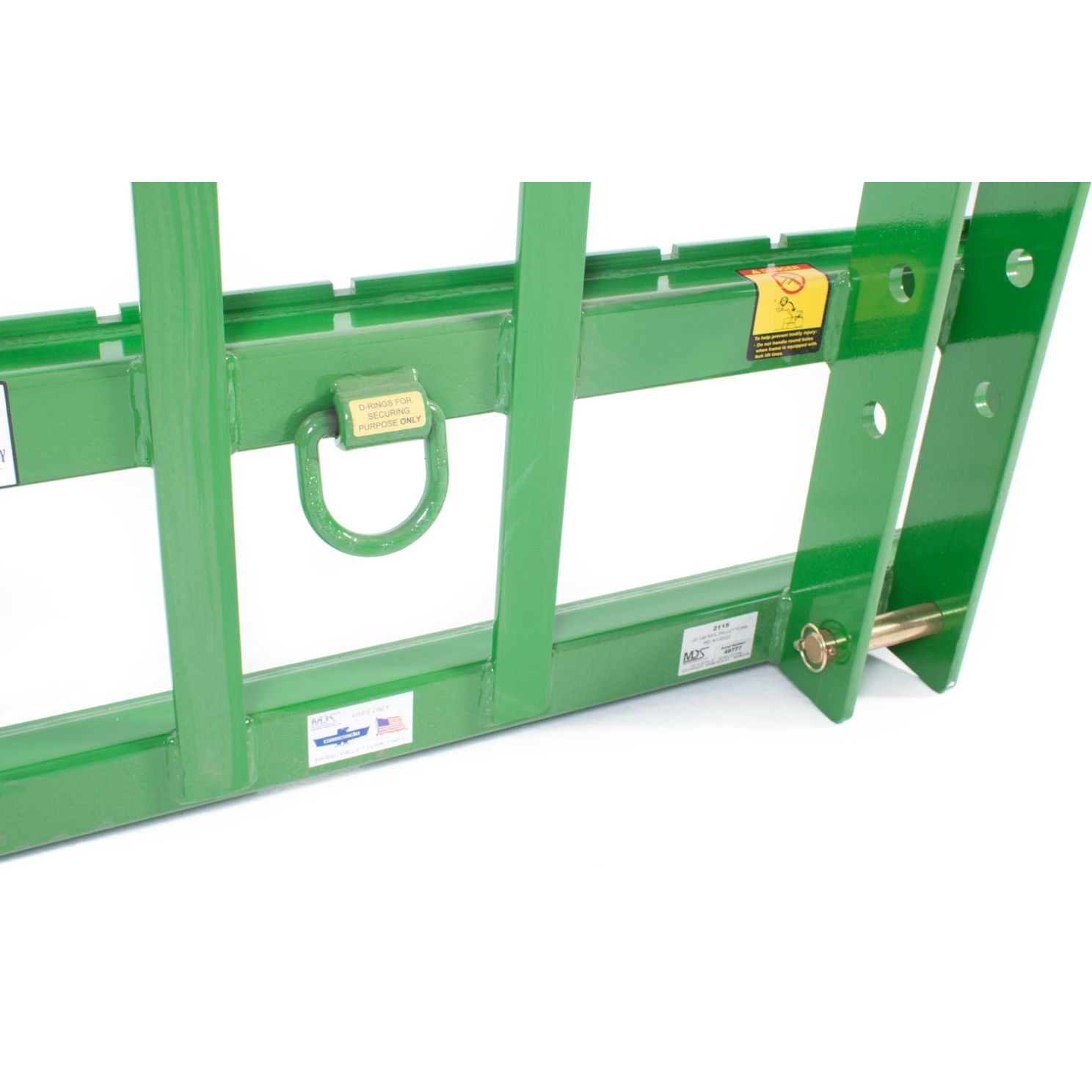 MDS 2115-1248 Tractor Loader Pallet Forks fits John Deere