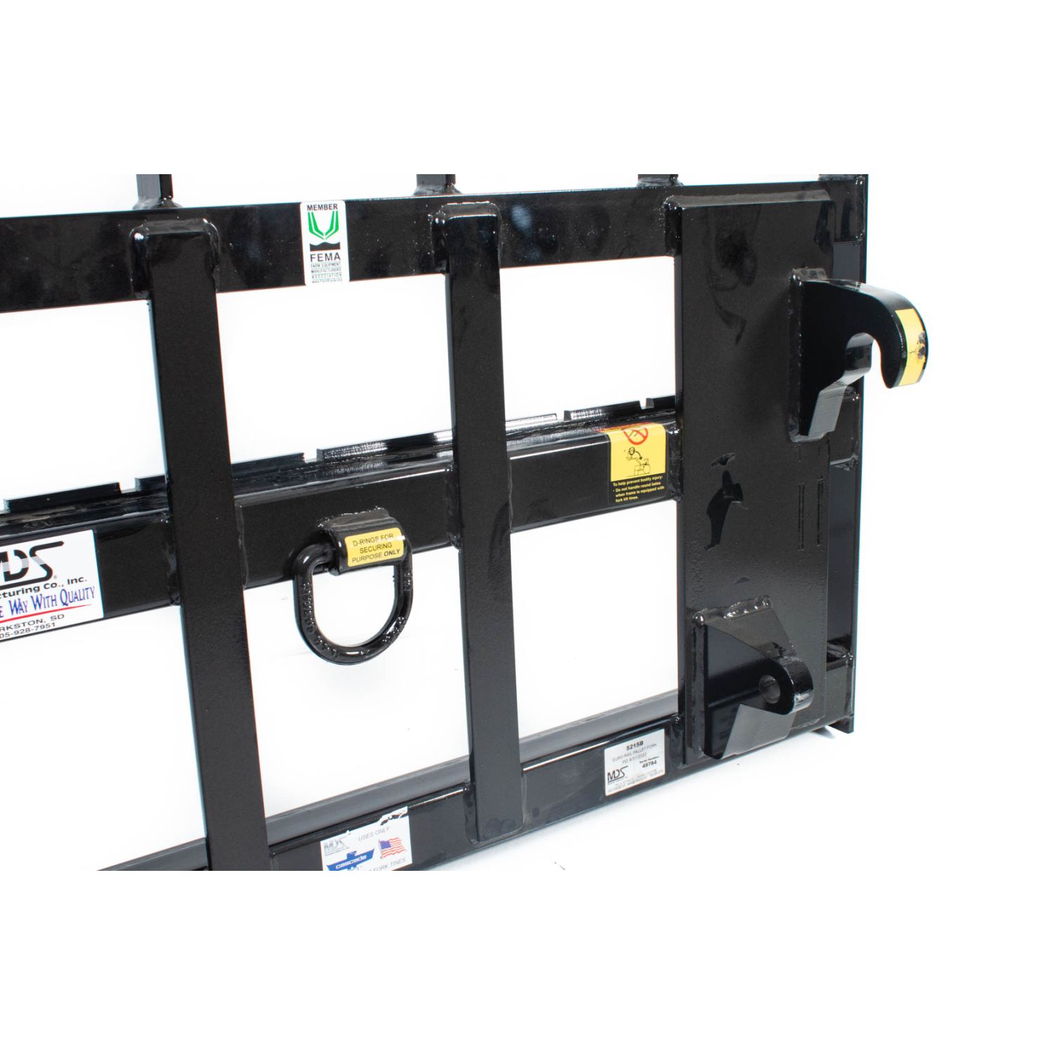 MDS 5215B-1248 Tractor Loader Pallet Forks fits John Deere