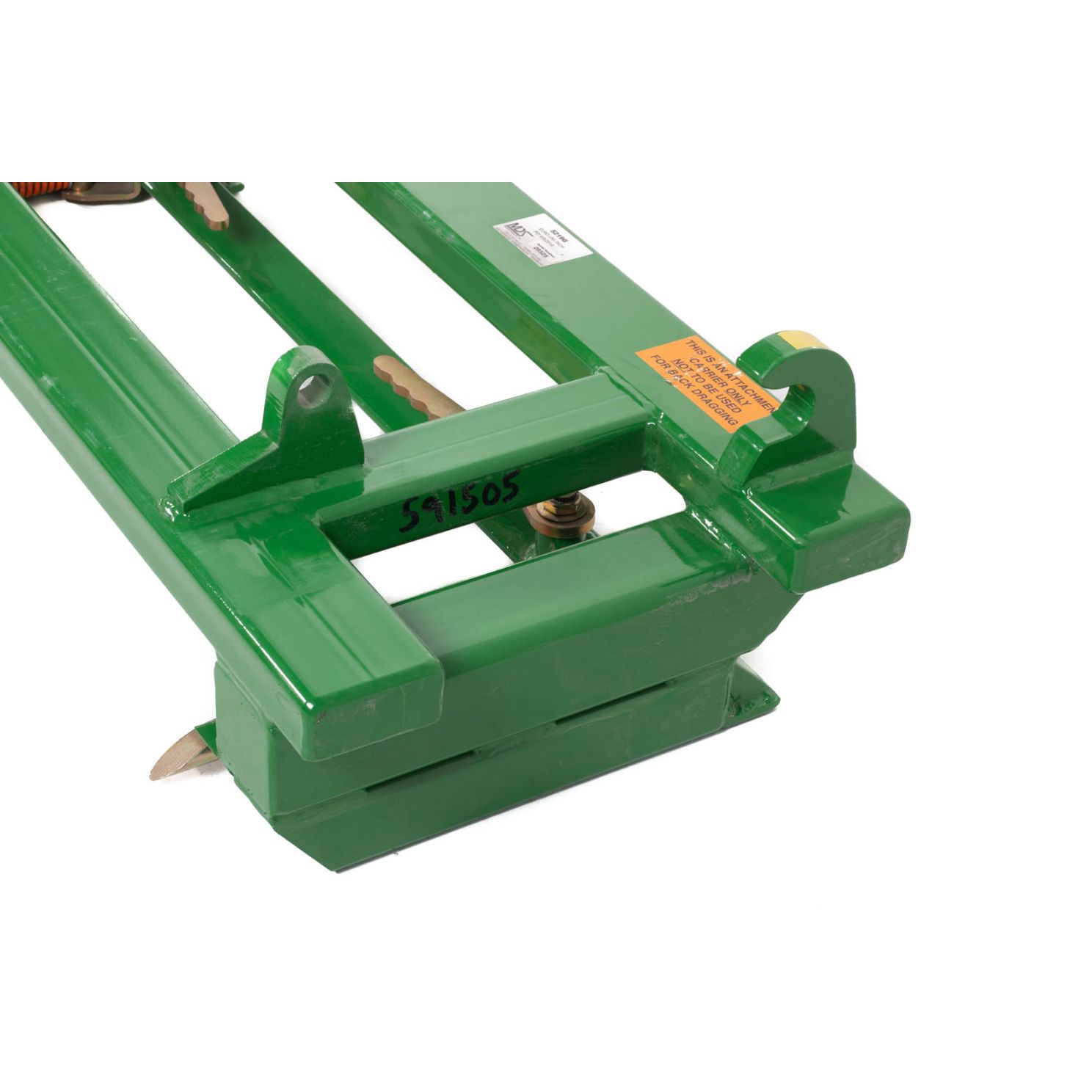 MDS 5219G Uni-Tach Skid Steer Carrier fits John Deere Loaders
