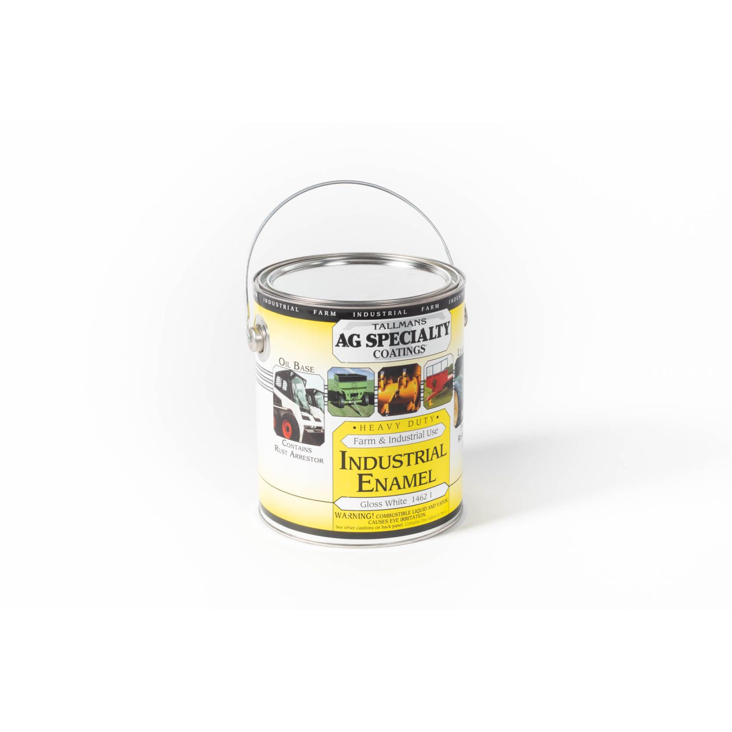 Tallmans Gloss White Industrial Paint Gallon