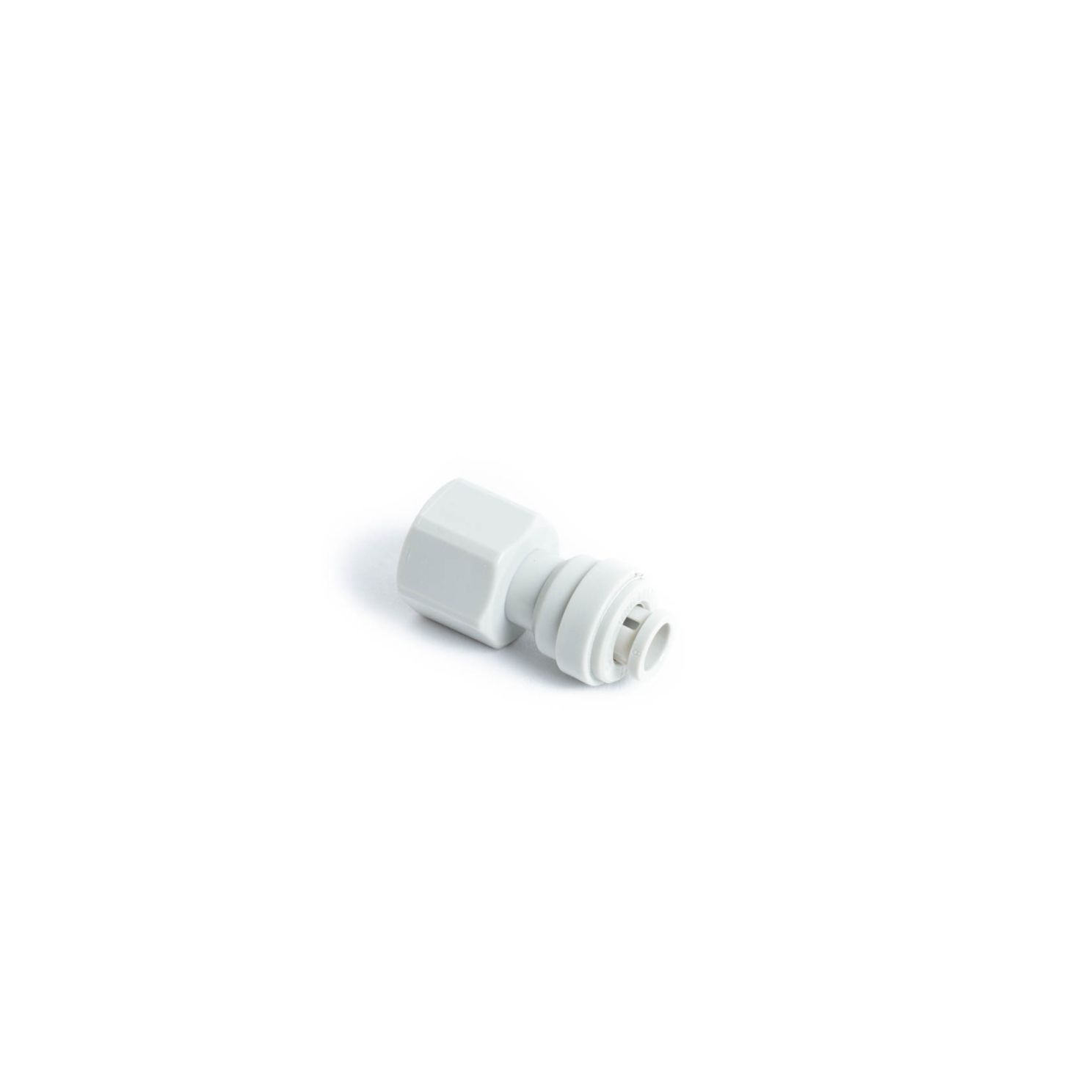 Push Connect Female Adapter 1/4" Tube OD to 1/4" NPTF Thread
