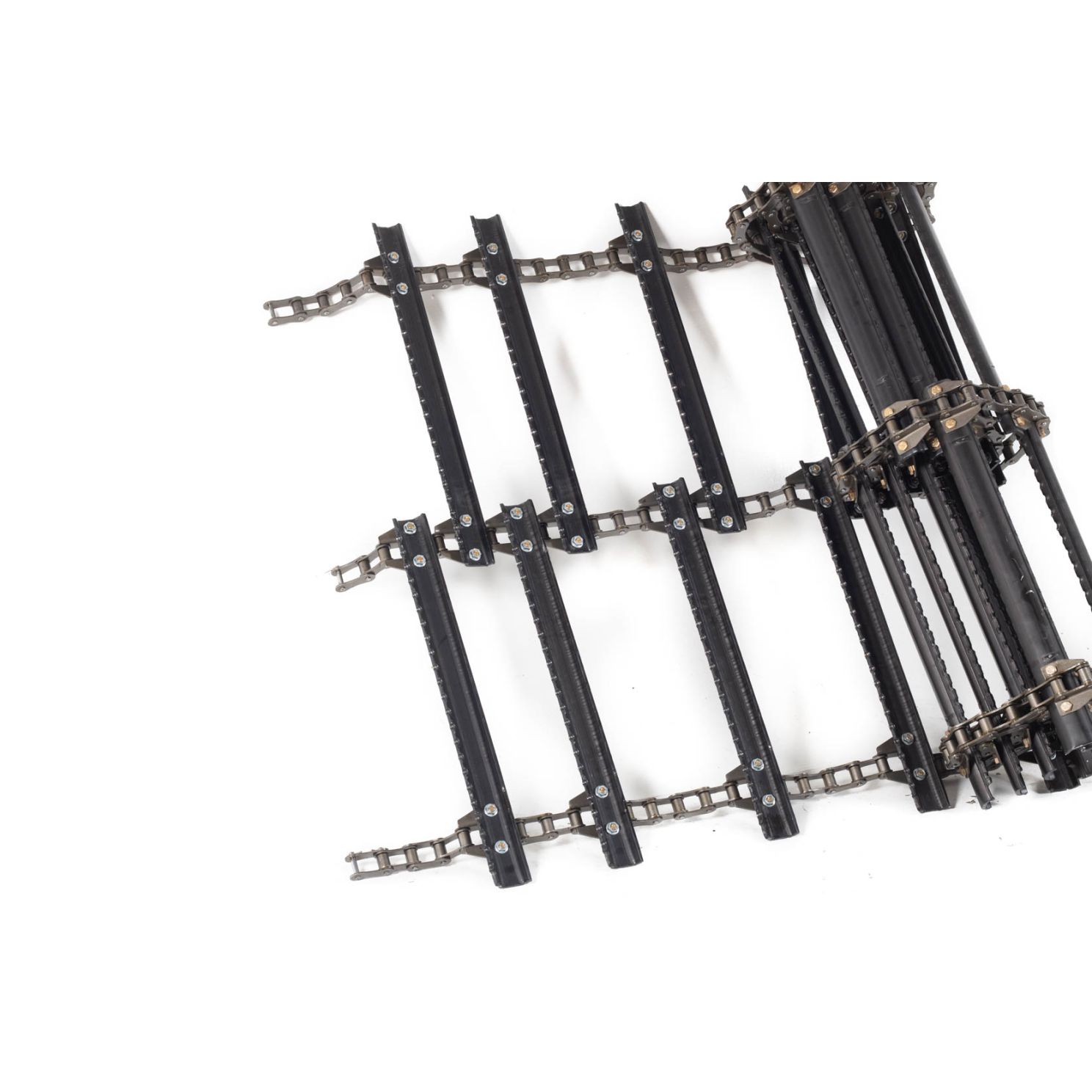 195670A2 Combine Feeder Chain for 60'' Feeder with Serrated Slats fits Case-IH