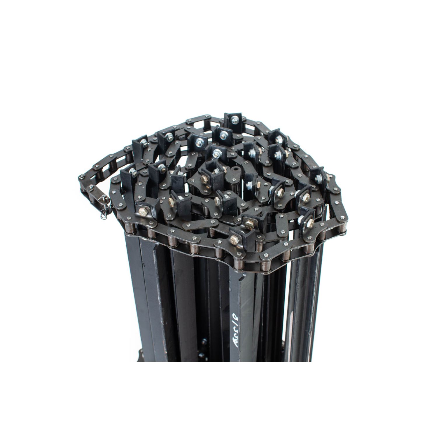 AH137845 Closed Space Chrome Pin Feeder House Chain