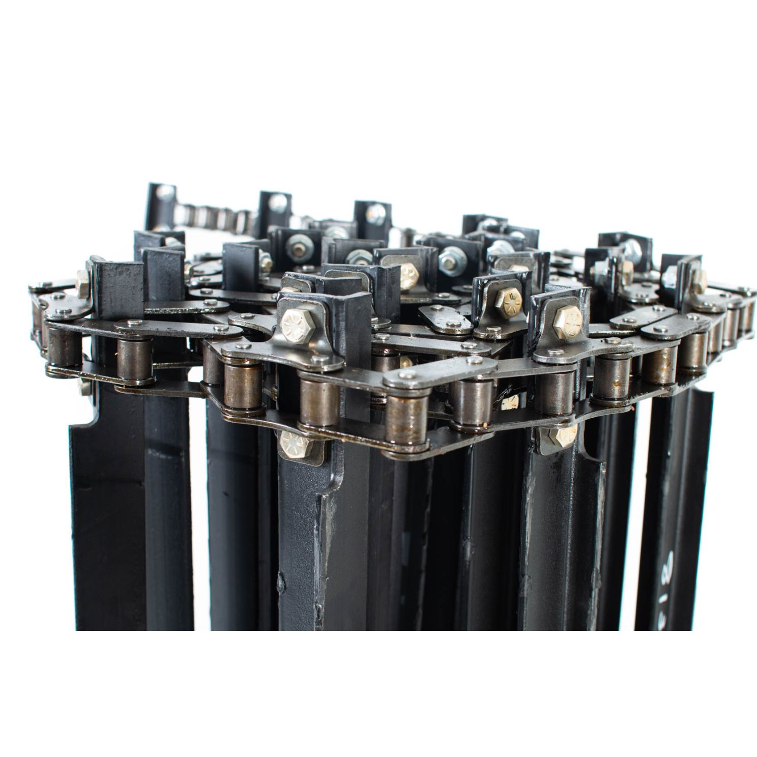 AH137845 Closed Space Chrome Pin Feeder House Chain