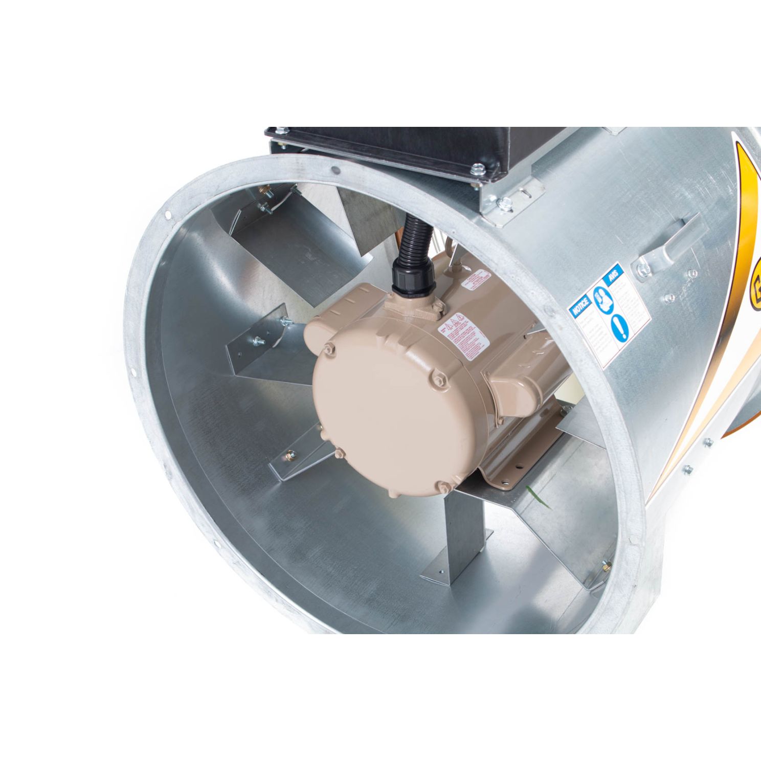 GSI 26'' Grain Bin Vane Axial Aeration 1 Phase Fan DF-156-1G