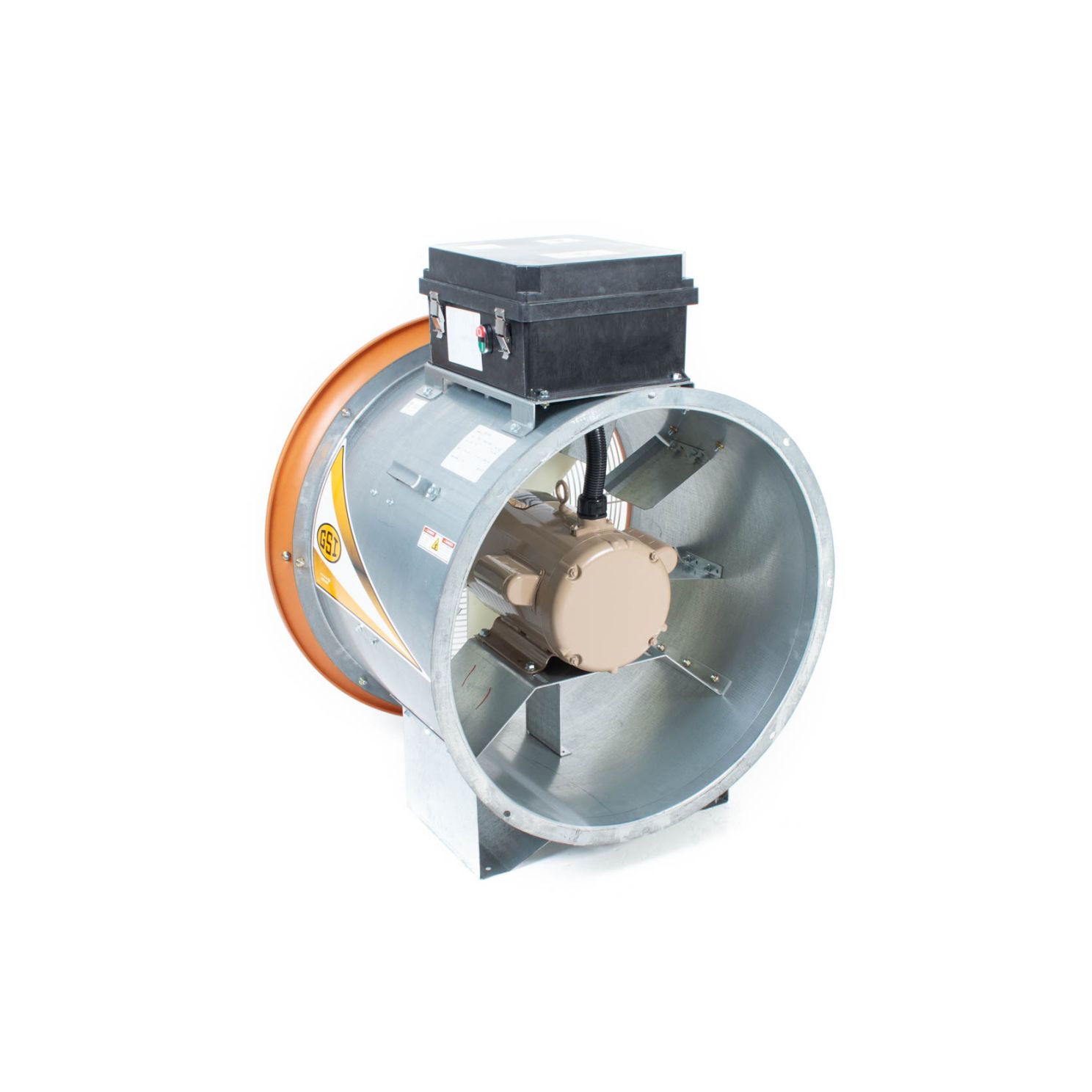 GSI 28'' Grain Bin Vane Axial Aeration 1 Phase Fan DF-158-1G