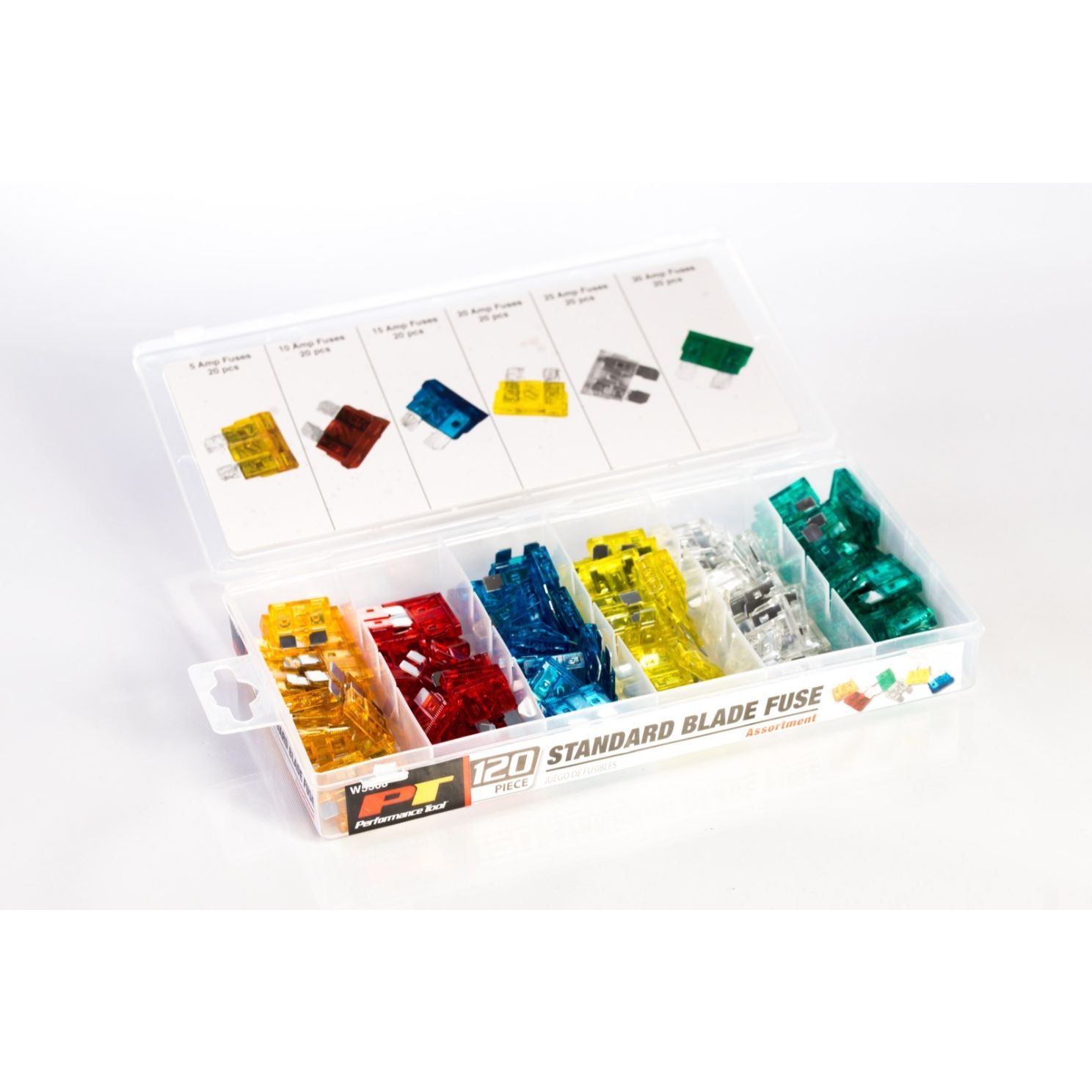 Wilmar 120 Piece Blade Fuse Assortment W5368
