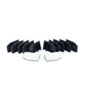 LANH22104X Combine Powercast Tailboard Spinner Blades with Galvanized Cover fits John Deere
