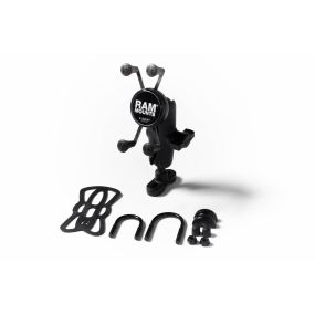 Ram Mount X-Grip Phone Mount with Handlebar U-Bolt Base RAM-B-149Z-UN7U