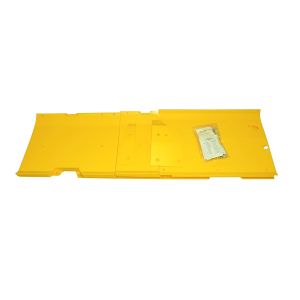 22' Yellow Poly Wear Shoe Skid Kit fits John Deere