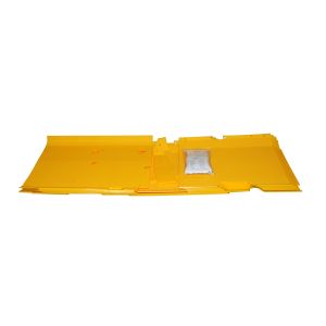 18' Yellow Poly Wear Shoe Skid Kit fits John Deere