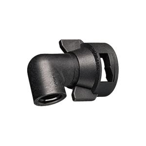 TeeJet 1/4'' 90° QuickJet Cap Adapter QJ4676-90-1/4-NYR-1