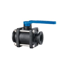 Norwesco 64162 2" Full Port Flanged Ball Valve Side Load