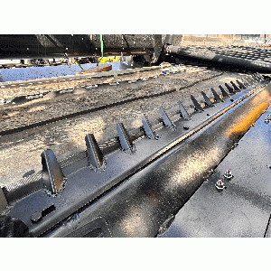 Flex Draper Rock Dam Pro fits MacDon