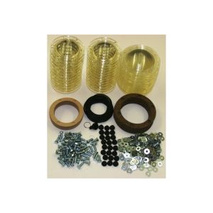 Kile KCVC9300 Clear View Trac Caps fits Case-IH