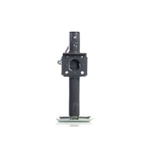 Bulldog 151101 Round Trailer Jack, Side Mount, 2,000 lbs. Lift Capacity, Sidewind, Bolt-On, 10 Inch Travel