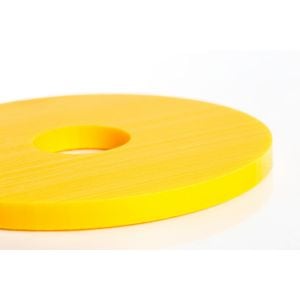 3/8" x 1-1/2" ID UHMW Poly Hitch Saver Disc HSP60150