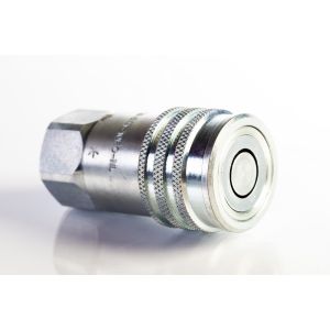 Pioneer FEM-501-10FO Flat Face Hydraulic Coupler Genuine OEM style