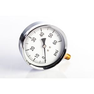 4.0 Inch 0-60 PSI Dry Pressure Gauge 4124DSB60