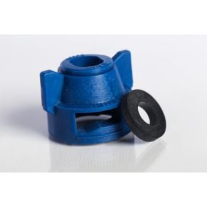 Teejet 114442A-4-CELR Blue Spray Tip Quick Cap with Gasket