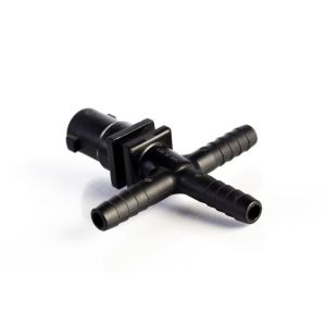 Teejet 18637-113-406-NYB 3/8'' Triple QuickJet Nozzle Body