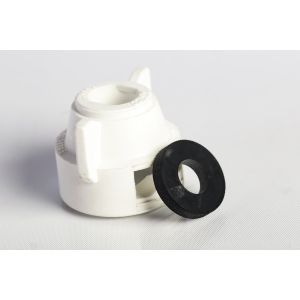 Teejet 114442A-2-CELR White Spray Tip Quick Cap with Gasket