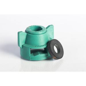 Teejet 114442A-5-CELR Green Spray Tip Quick Cap with Gasket