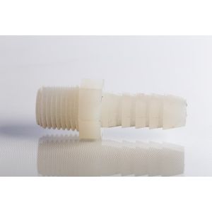 Valley 1/4'' MPT x 3/8'' HB Male Threaded Hose Barb Fitting