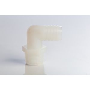 Valley 1/2'' MPT x 3/4'' HB Threaded Hose Barb Elbow