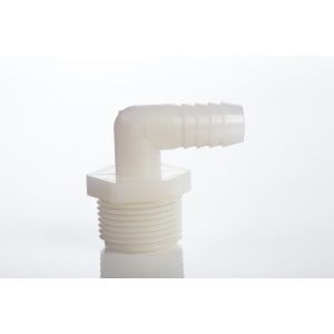 Valley 3/4'' x 1/2'' Threaded Hose Barb Elbow