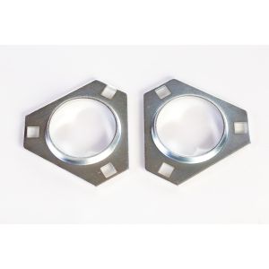 52MMT 3 Bolt Triangular Stamped Steel Bearing Flange 52MSTR