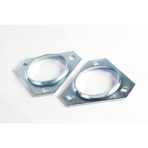 72MMT 3 Bolt Triangular Stamped Steel Bearing Flange 72MSTR