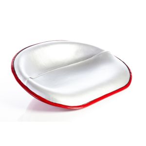 7180 K&M Silver Vinyl Seat Cushion fits International