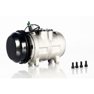 OE Denso A/C Compressor 6E171 - 146mm, Single Groove Clutch, 12V