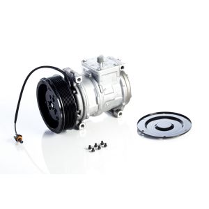 OE Denso A/C Compressor 10PA17C - 146mm, 8 Groove Clutch, 12V