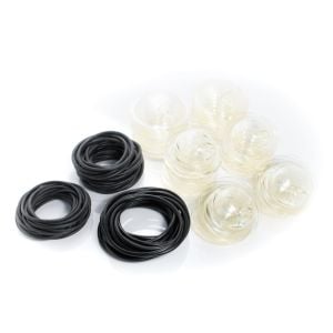 Kile KCVSTXRT Clear View Trac Caps fits Case-IH