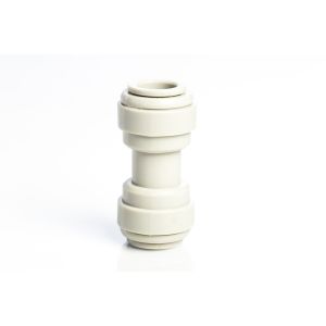 Polyconn Union Connector 3/8" Tube OD to 3/8" Tube OD